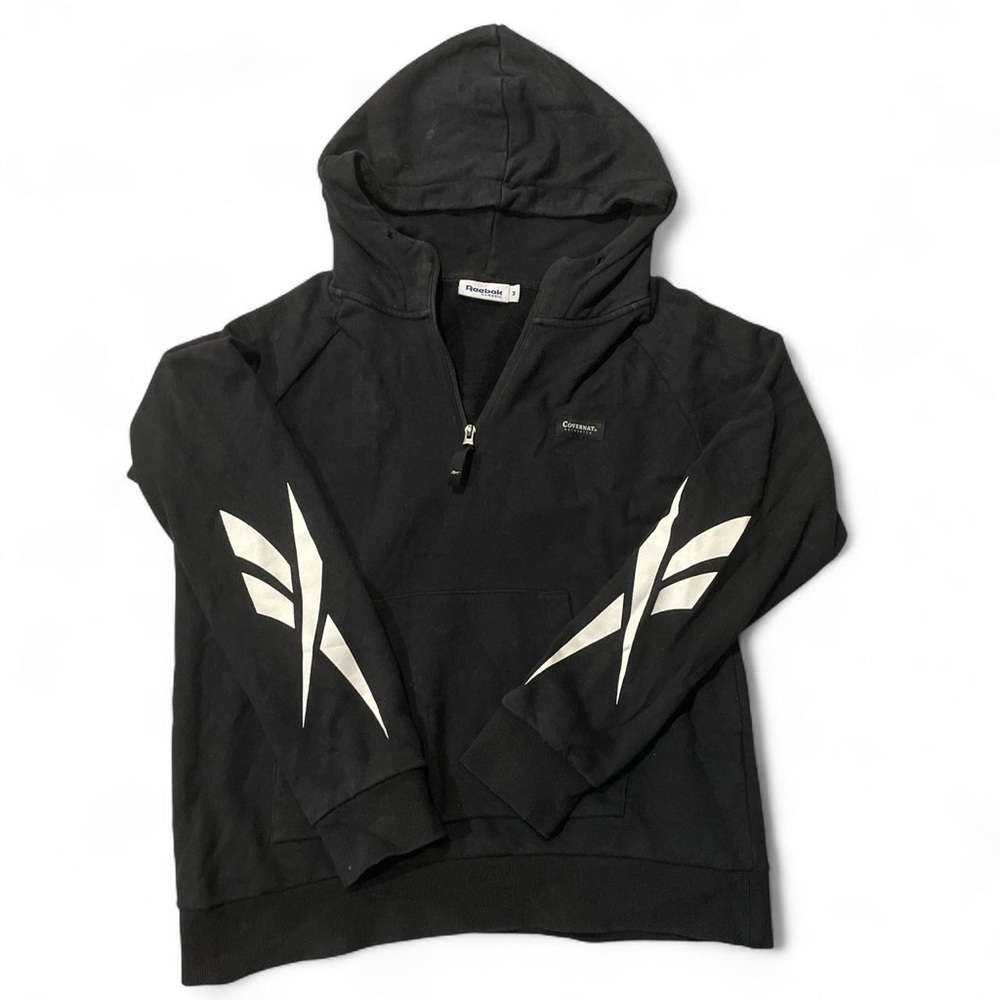 Reebok Black and White Hoodie